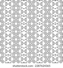  Textura elegante con figuras de líneas.Patrón geométrico en blanco y negro para páginas web, texturas, tarjetas, afiches, tela, textil. Diseño repetitivo gráfico monocromo.