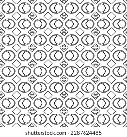  Textura elegante con figuras de líneas.Patrón geométrico en blanco y negro para páginas web, texturas, tarjetas, afiches, tela, textil. Diseño repetitivo gráfico monocromo.