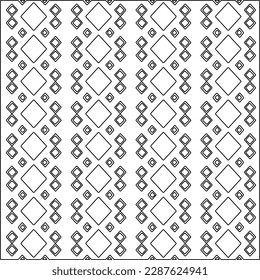  Textura elegante con figuras de líneas.Patrón geométrico en blanco y negro para páginas web, texturas, tarjetas, afiches, tela, textil. Diseño repetitivo gráfico monocromo. 