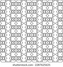  Textura elegante con figuras de líneas.Patrón geométrico en blanco y negro para páginas web, texturas, tarjetas, afiches, tela, textil. Diseño repetitivo gráfico monocromo.
