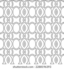  Textura elegante con figuras de líneas.Patrón geométrico en blanco y negro para páginas web, texturas, tarjetas, afiches, tela, textil. Diseño repetitivo gráfico monocromo. 