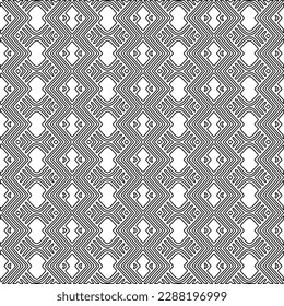  Textura elegante con figuras de líneas.Patrón geométrico en blanco y negro para páginas web, texturas, tarjetas, afiches, tela, textil. Diseño repetitivo gráfico monocromo. 