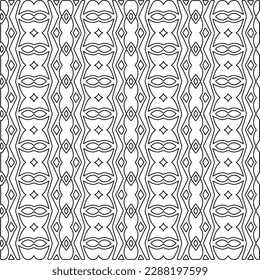  Textura elegante con figuras de líneas.Patrón geométrico en blanco y negro para páginas web, texturas, tarjetas, afiches, tela, textil. Diseño repetitivo gráfico monocromo. 