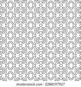  Textura elegante con figuras de líneas.Patrón geométrico en blanco y negro para páginas web, texturas, tarjetas, afiches, tela, textil. Diseño repetitivo gráfico monocromo. 