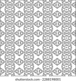  Textura elegante con figuras de líneas.Patrón geométrico en blanco y negro para páginas web, texturas, tarjetas, afiches, tela, textil. Diseño repetitivo gráfico monocromo. 