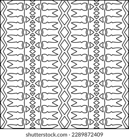 Textura elegante con figuras de líneas.Patrón geométrico en blanco y negro para páginas web, texturas, tarjetas, afiches, tela, textil. Diseño repetitivo gráfico monocromo. 