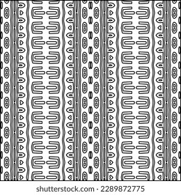 Textura elegante con figuras de líneas.Patrón geométrico en blanco y negro para páginas web, texturas, tarjetas, afiches, tela, textil. Diseño repetitivo gráfico monocromo. 