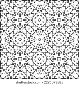 Textura elegante con figuras de líneas.Patrón geométrico en blanco y negro para páginas web, texturas, tarjetas, afiches, tela, textil. Diseño repetitivo gráfico monocromo. 