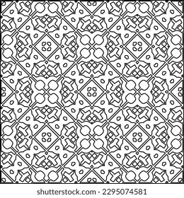 Textura elegante con figuras de líneas.Patrón geométrico en blanco y negro para páginas web, texturas, tarjetas, afiches, tela, textil. Diseño repetitivo gráfico monocromo. 