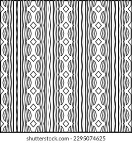 Textura elegante con figuras de líneas.Patrón geométrico en blanco y negro para páginas web, texturas, tarjetas, afiches, tela, textil. Diseño repetitivo gráfico monocromo. 