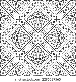 Textura elegante con figuras de líneas.Patrón geométrico en blanco y negro para páginas web, texturas, tarjetas, afiches, tela, textil. Diseño repetitivo gráfico monocromo. 