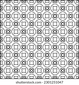  Textura elegante con figuras de líneas.Patrón geométrico en blanco y negro para páginas web, texturas, tarjetas, afiches, tela, textil. Diseño repetitivo gráfico monocromo. 