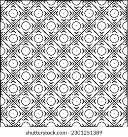  Textura elegante con figuras de líneas.Patrón geométrico en blanco y negro para páginas web, texturas, tarjetas, afiches, tela, textil. Diseño repetitivo gráfico monocromo. 
