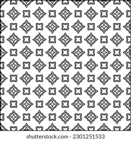  Textura elegante con figuras de líneas.Patrón geométrico en blanco y negro para páginas web, texturas, tarjetas, afiches, tela, textil. Diseño repetitivo gráfico monocromo. 
