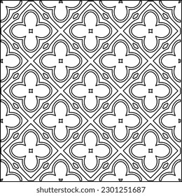  Textura elegante con figuras de líneas.Patrón geométrico en blanco y negro para páginas web, texturas, tarjetas, afiches, tela, textil. Diseño repetitivo gráfico monocromo. 