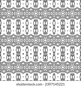 Textura elegante con figuras de líneas.patrón negro y blanco para página web, texturas, tarjeta, afiche, tela, textil. Diseño repetitivo gráfico monocromo. Antecedentes abstractos.