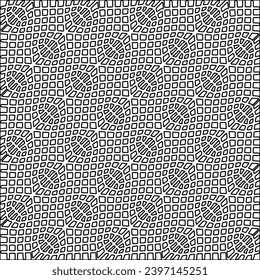 Textura elegante con figuras de líneas.patrón negro y blanco para página web, texturas, tarjeta, afiche, tela, textil. Diseño repetitivo gráfico monocromo. Antecedentes abstractos.