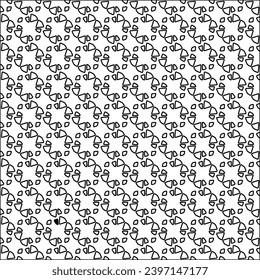 Textura elegante con figuras de líneas.patrón negro y blanco para página web, texturas, tarjeta, afiche, tela, textil. Diseño repetitivo gráfico monocromo. Antecedentes abstractos.