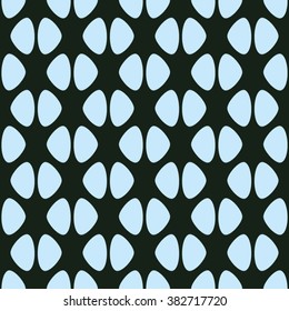 Stylish texture of mesh. Pattern Made of Bionic Triangles