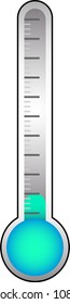 Stylish Thermometer illustration 2