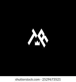Stylish TR Letter Logo with Clean Minimalist Design.