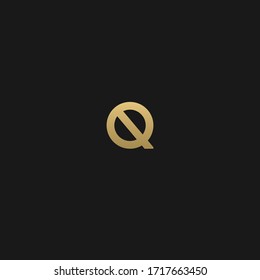Logo de icono de letra Q de moda