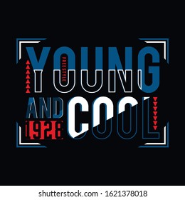 Stylish trendy slogan tee t shirt graphics print vector illustration design