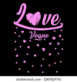 Stylish trendy slogan tee t-shirt graphics print vector illustration design