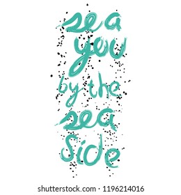 Stylish trendy slogan tee t-shirt graphics print vector illustration design