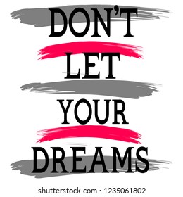 Stylish trendy slogan tee t-shirt graphics print vector illustration design