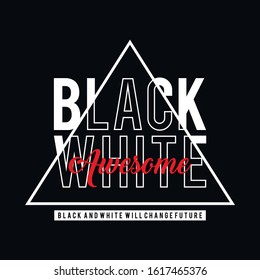 Stylish trendy slogan tee t-shirt graphics print vector illustration design - Vector
