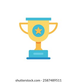 Stylish Trophy Icon for Recognition