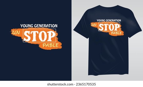 stylish t-shirt and apparel abstract design. Vector print, typography, poster. Global swatches.