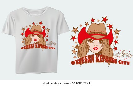 Stylish t-shirt and apparel trendy design. Vector Tshirt design