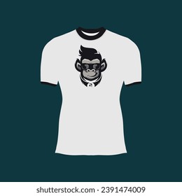 stylish t-shirt and apparel trendy design with print and vector illustration. Global swatches.