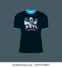 stylish t-shirt and apparel trendy design with print and vector illustration. Global swatches.
