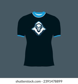 stylish t-shirt and apparel trendy design with print and vector illustration. Global swatches.