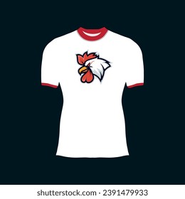 stylish t-shirt and apparel trendy design with print and vector illustration. Global swatches.