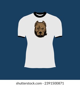 stylish t-shirt and apparel trendy design with print and vector illustration. Global swatches.