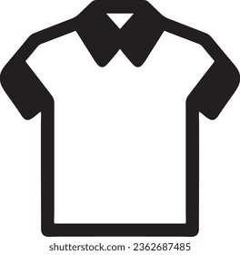 Stylish T-shirt Graphic - The Perfect Wearable Icon. Cool Flat Style T-shirt Icon.