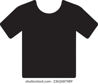Stylish T-shirt Graphic - The Perfect Wearable Icon. Cool Flat Style T-shirt Icon.
