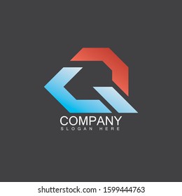 Stylish typographic logo template | Letter  Symbol | corporate identity