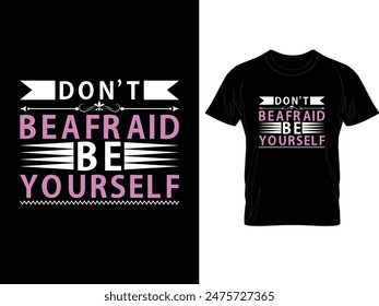 stylish typography t shirt design vector template