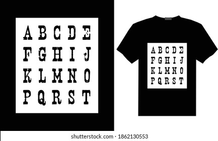stylish typography t-shirt design bundle