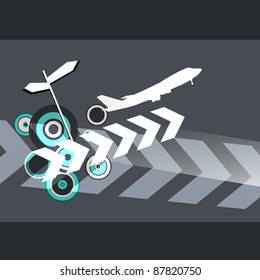 stylish urban vector artwork