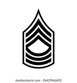 Elegante escudo militar veterano do Exército dos EUA
