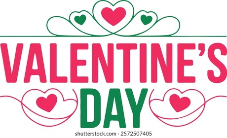 Stylish Valentine's Day Graphic Design