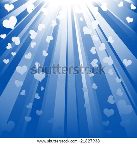 Stylish vector background in blue colors