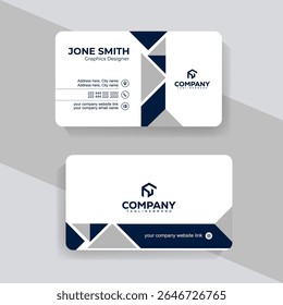 Diseño elegante de la tarjeta de visita del Vector para los Profesionales