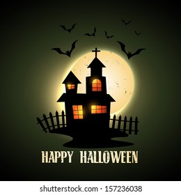stylish vector creepy halloween design illustration